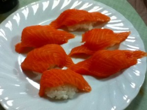 サクラマスのお寿司